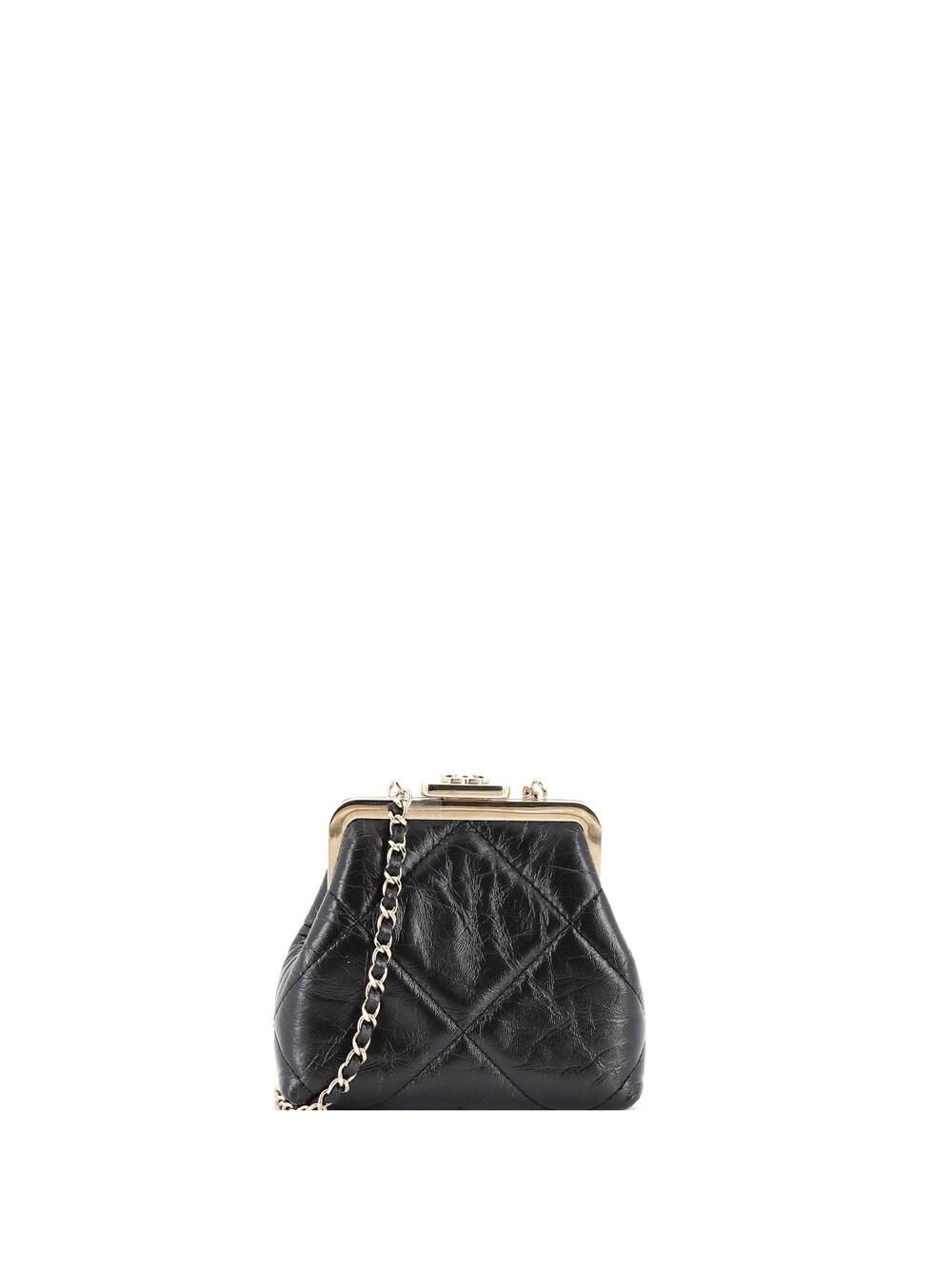 Chanel Cc Kisslock Frame Clutch With #239899C27B